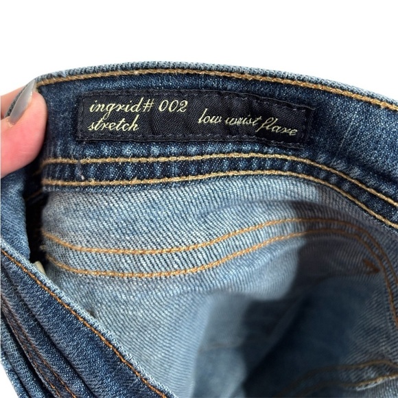 Citizens of Humanity Ingrid 002 Low Waist Flare Stretch Jeans 27 - Picture 6 of 9